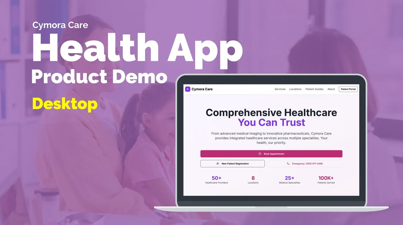 Health App Product Demo
